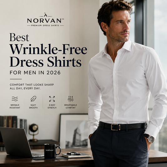 Best Wrinkle-Free Dress Shirts for Men in 2026 (That Actually Work)