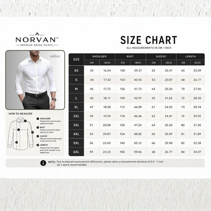 NORVAN™ Performance Shirt – Athletic Fit & Wrinkle Resistant