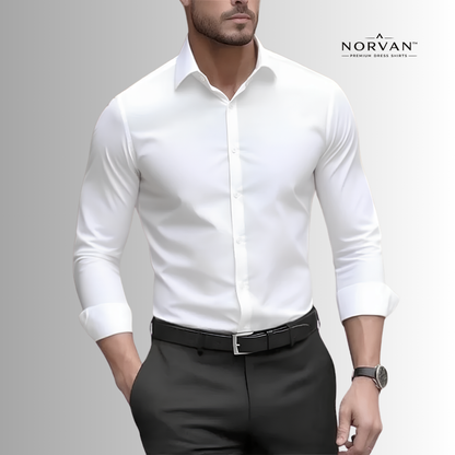 NORVAN™ Performance Shirt – Athletic Fit & Wrinkle Resistant
