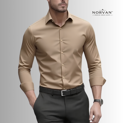 NORVAN™ Performance Shirt – Athletic Fit & Wrinkle Resistant