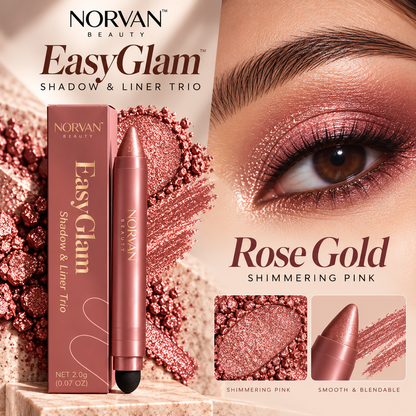 NORVAN Beauty™ EasyGlam Shadow & Liner Trio