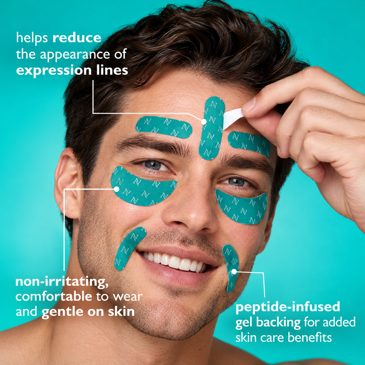 NORVAN Beauty™ Peptide Face & Eye Patches
