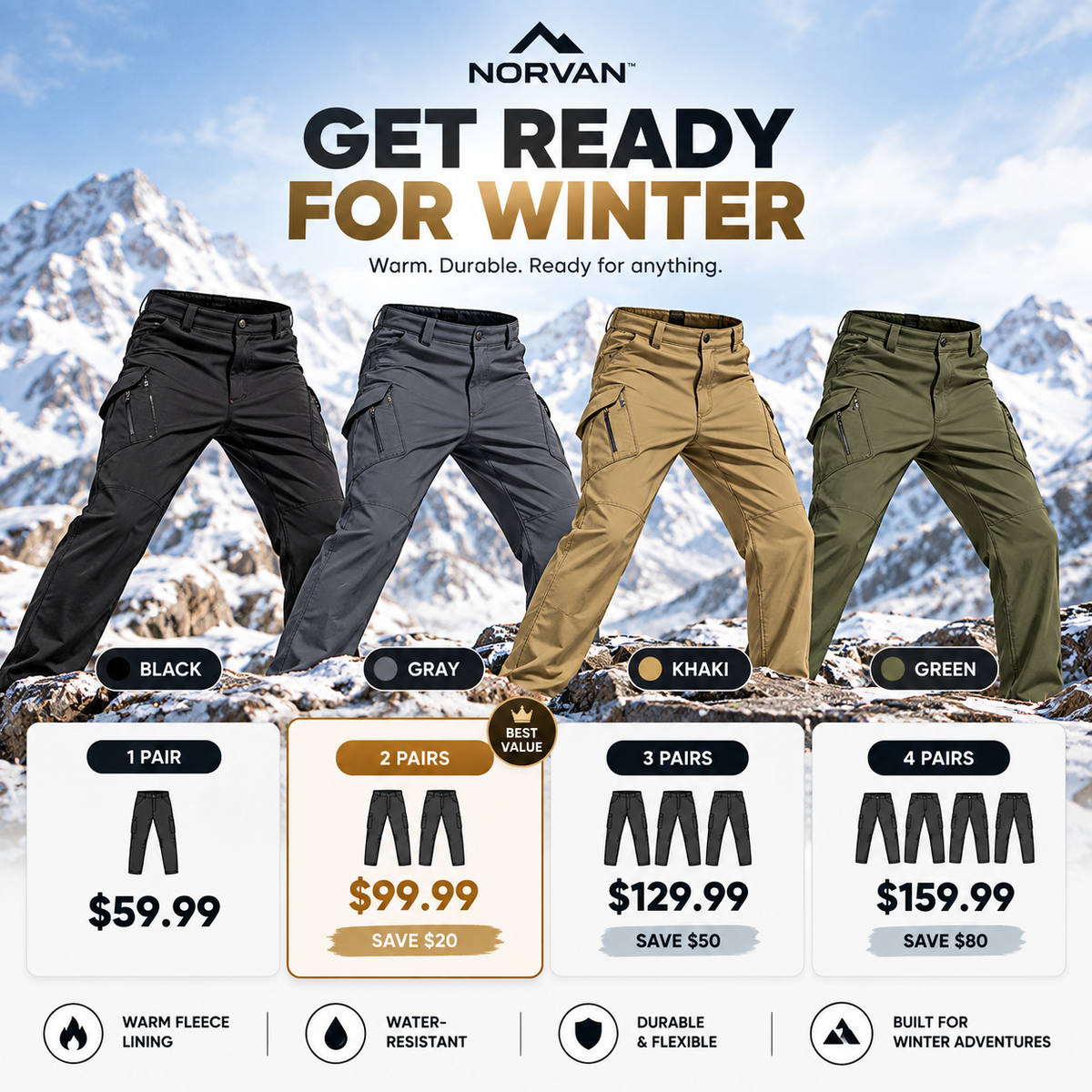 NORVAN™ WinterShield Performance Pants