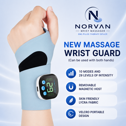NORVAN™ Comfort — EMS Pulse Wrist & Hand Massager
